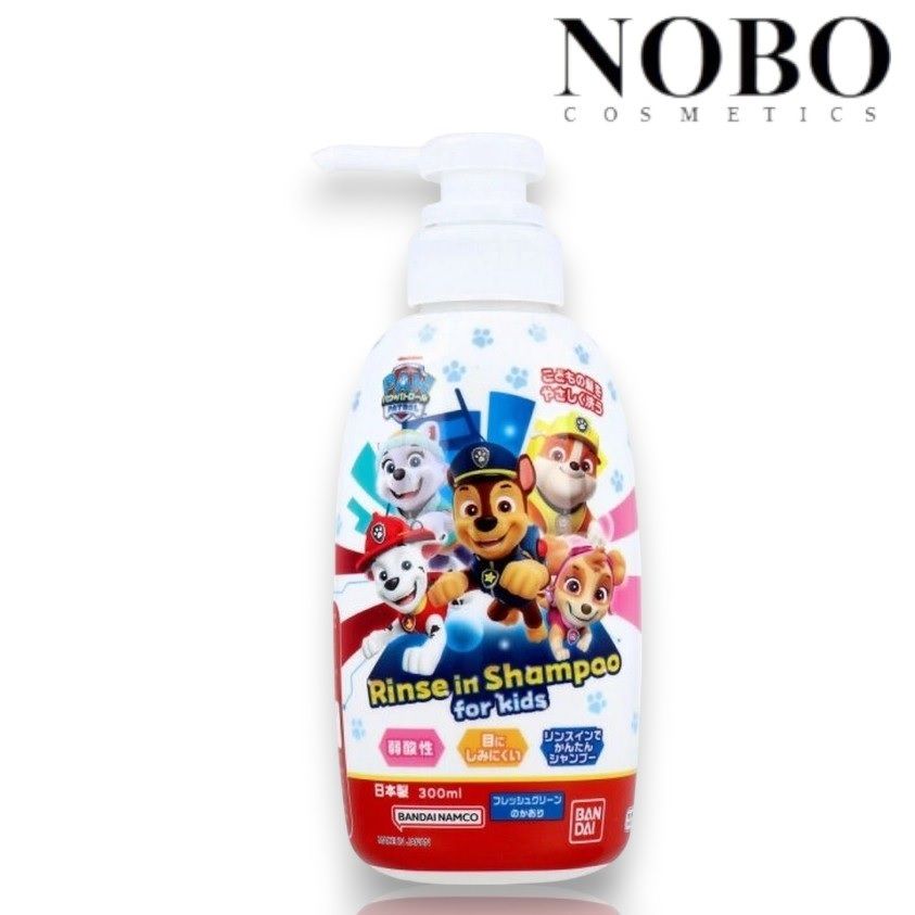 BANDAI 狗狗巡逻队儿童洗发露洗头水300ml温和滋养儿童专用低泡版