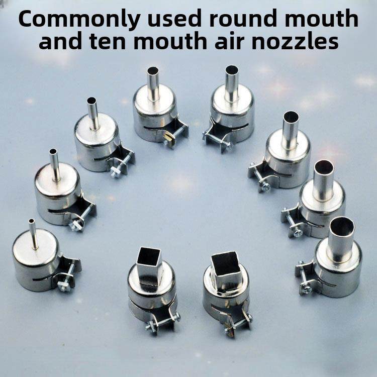 850热风枪拔放台常用风嘴 圆口出风口风嘴热风枪正方形风咀喷咀头,3C数码配件,USB多功能数码宝,淘宝优惠券,粉丝福利购,淘宝优惠卷