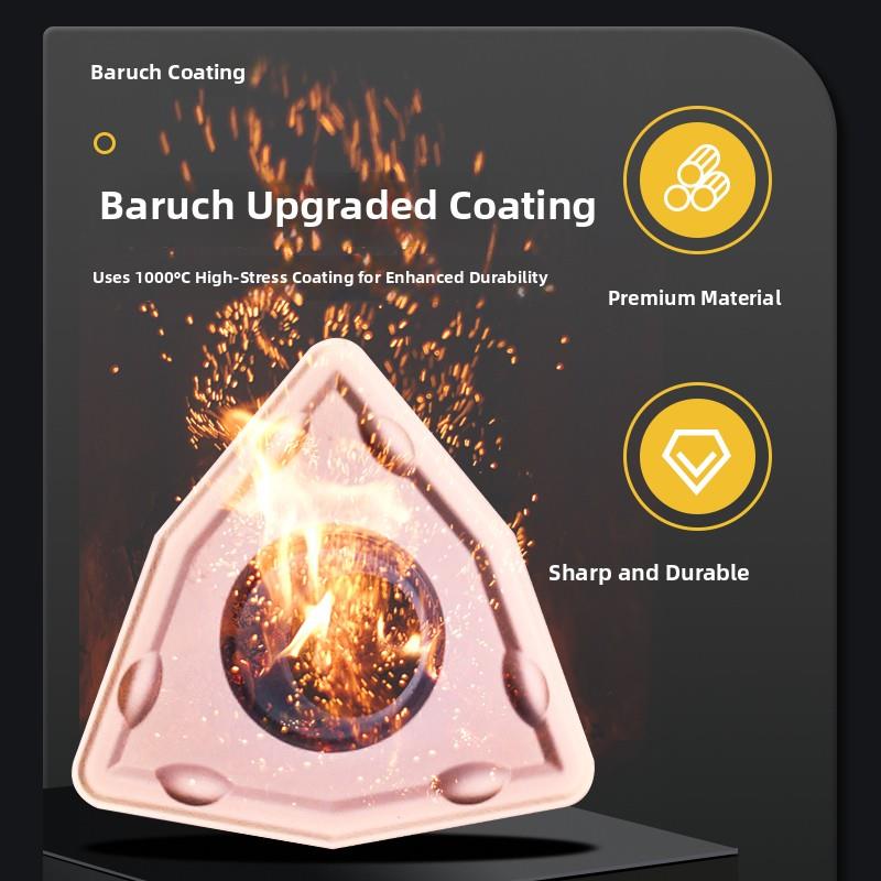 瑞丽数控U型钻头刀片Wcmx03加工中心快钻硬质合金钻头刀片Wcmt06