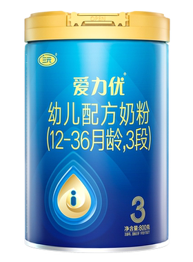 三元爱力优幼儿奶粉3段800g*1罐