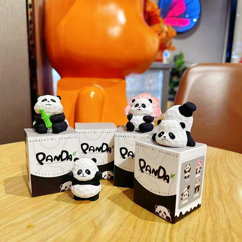 汽车装饰用品车载摆件木雕风熊猫办公室桌面摆件车内车上中控饰品,汽车用品/电子/清洗/改装,摆件,淘宝优惠券,粉丝福利购,淘宝优惠卷