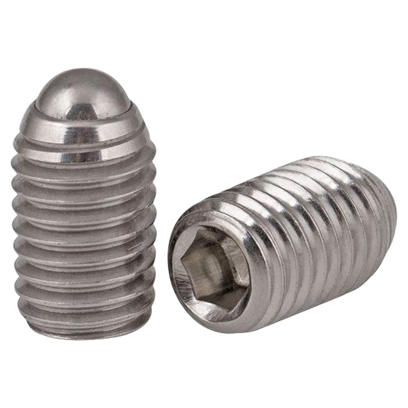 定位珠螺丝 球头柱塞ZAC01/02-M3/4/5/6/8/10/12/16/20替代怡合达
