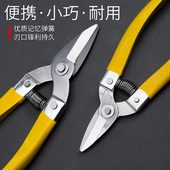 不锈钢摘果剪园艺剪修枝剪采果剪柑橘剪桔子葡萄蔬果专用剪刀家用