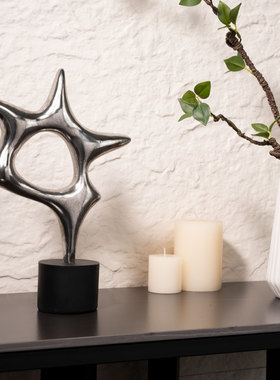 现代简约几何艺术镂空魔方金属雕塑摆件客厅玄关酒店软装家居饰品