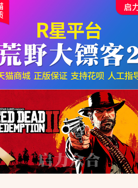 R星平台正版 荒野大镖客2救赎CDKey Red Dead Redemption 2大表哥2国区Online Steam中文PC中文正版游戏