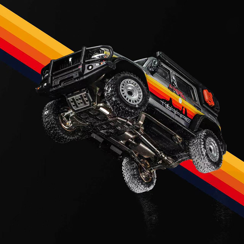 拓意坦克300铁骑02全功能底盘版2026模型展HEC越野合金1/64车模型