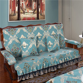 垫子秋冬款 红木实木沙发坐垫沙发垫冬季 加厚靠背海绵防滑防滑老式