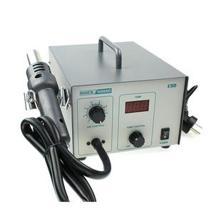 QUICK快克990A热风枪990AD焊台数显控温手机主板维修热风拆