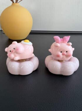 无网红树脂转转可爱治装饰摆件