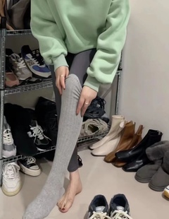 2025秋冬Widelia老大韩版堆堆袜可拉伸中筒袜百搭显瘦保暖长袜子