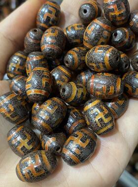 玛瑙万字虎牙天珠路路通