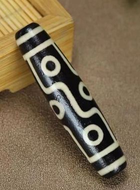 西藏民族风高油九眼天珠