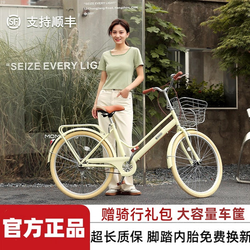 飞鸰牌文艺清新代步单车
