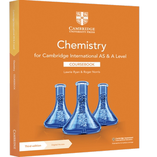 剑桥国际英语课程ALEVEL化学教材2022年考试大纲Cambridge International AS A Level Chemistry Coursebook 9781108863193