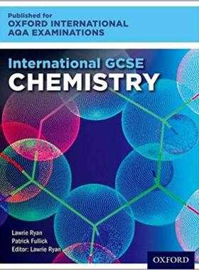牛津IGCSE化学国际考试教材课本 AQA International GCSE Chemistry for Oxford Examinations SSAT CIE 牛津国际类