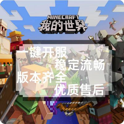 我的世界服务器Minecraft服务器MC服务器开服出租Java版基岩版