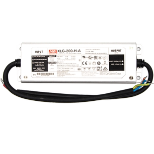 XLG-200-H-A防水电源3500mA 200W恒功率户外LED明纬驱动器