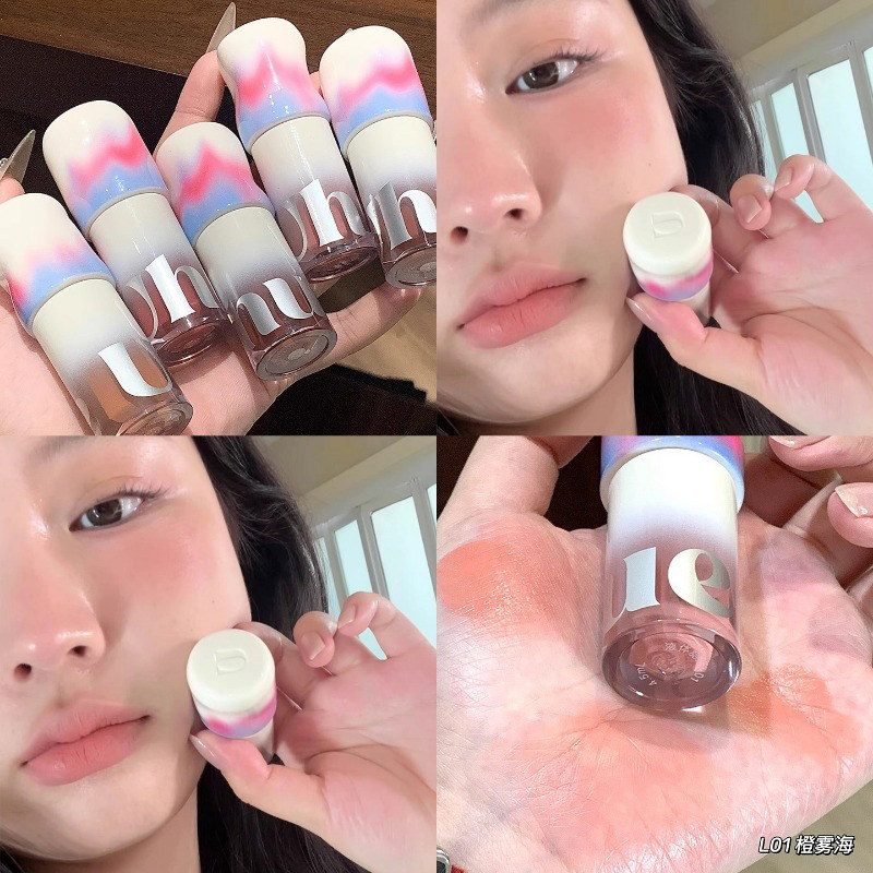 Uhue液体腮红眼唇颊多用自然哑光图片