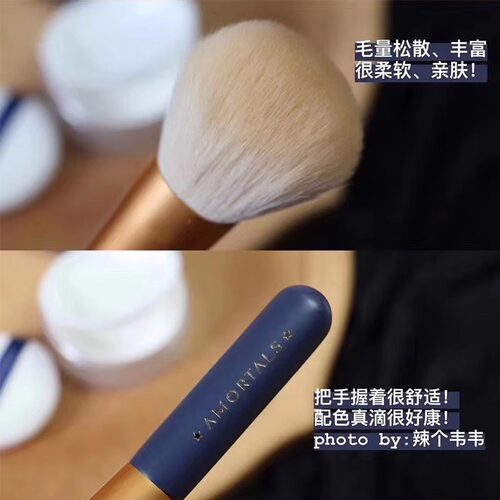 尔木萄散粉刷腮红刷新手