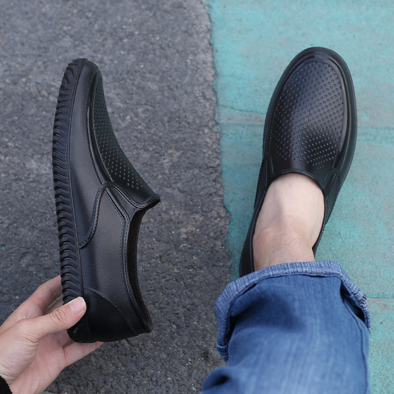 四季防滑防水耐酸碱工作雨鞋