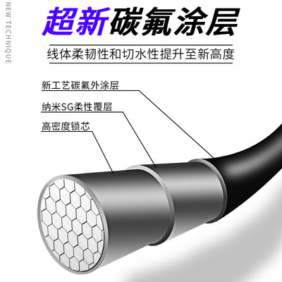 北海盗鱼线主线子线进口钓鱼线超柔软超强拉力路亚线正品尼龙渔线