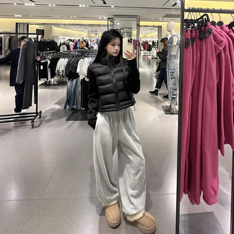 轻薄排骨棉服女短款棉衣小个子2025冬季新款显瘦棉袄夹棉外套