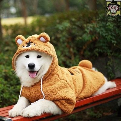 八淘柴犬衣服搞笑狗狗衣服萨摩耶中型大型犬金毛冬n季