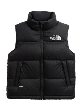 TNF北面美版青少年1996羽绒马甲男女款小码保暖防寒背心NF0A8A4B