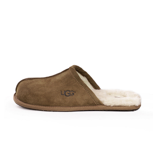 1101111 毛拖鞋 UGG男士 休闲舒适保暖平底家居外穿毛便鞋