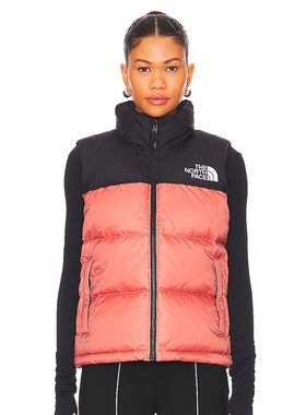 【清仓】北面美版1996 RETRO NUPTSE女羽绒马甲DWR700蓬羽绒