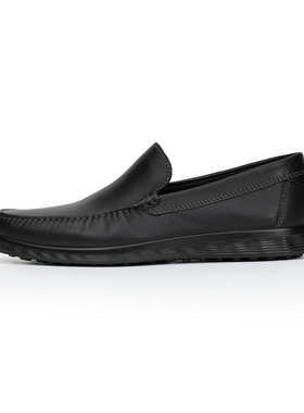 ECCO爱步 S Lite MOC M 商务休闲皮鞋男乐福鞋 轻巧莫克 540514