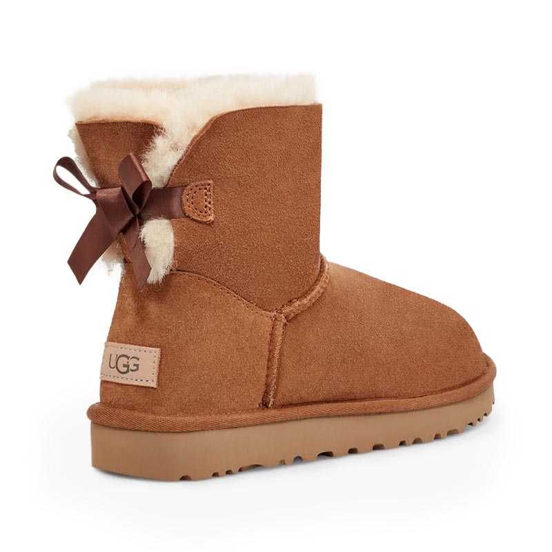 ugg秋冬季女士蝴蝶结雪地靴