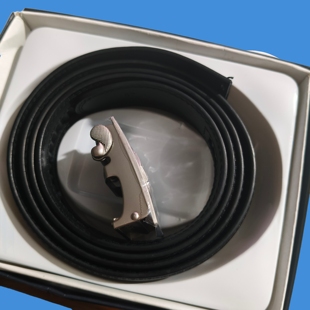 通勤内腰带勤务休闲商务新款无牙自动扣皮带职员正装腰带皮带男女