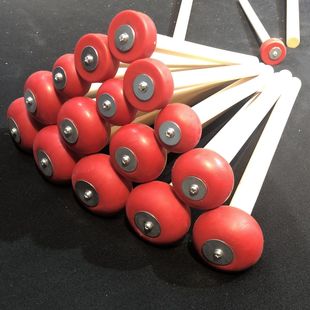 专业锣锤橡胶锣锤打鼓棒槌小锣锤高档中锤子荷木锤开道锣实木大锤