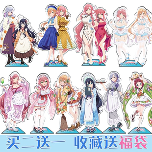 超超超超超喜欢你的100个女朋友周边花园羽香里院田唐音立牌摆件