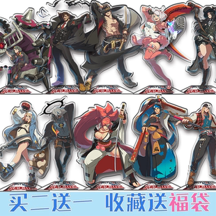 罪恶装备奋战两位裁决者动漫周边索尔巴得凯奇斯克亚克力立牌摆件