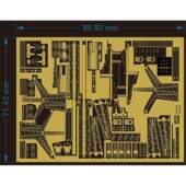 700 蚀刻片补品 051 二战美军战列舰通用件