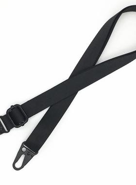 黑色宽包带配件 斜跨单买百搭带子宽肩带斜挎替换带背包带宽肩带