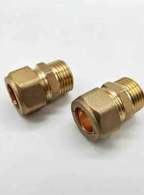 包邮DKNTL6/8/10-1/2/3/4 DKNT6/8/10-1/2/3/4退火铜管接头 直管