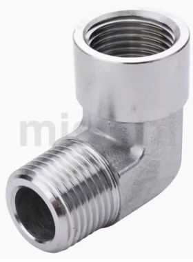 内外螺纹弯管不锈钢拧入接头E-SUTELH8A/10A/15A/20A/25A-304/316