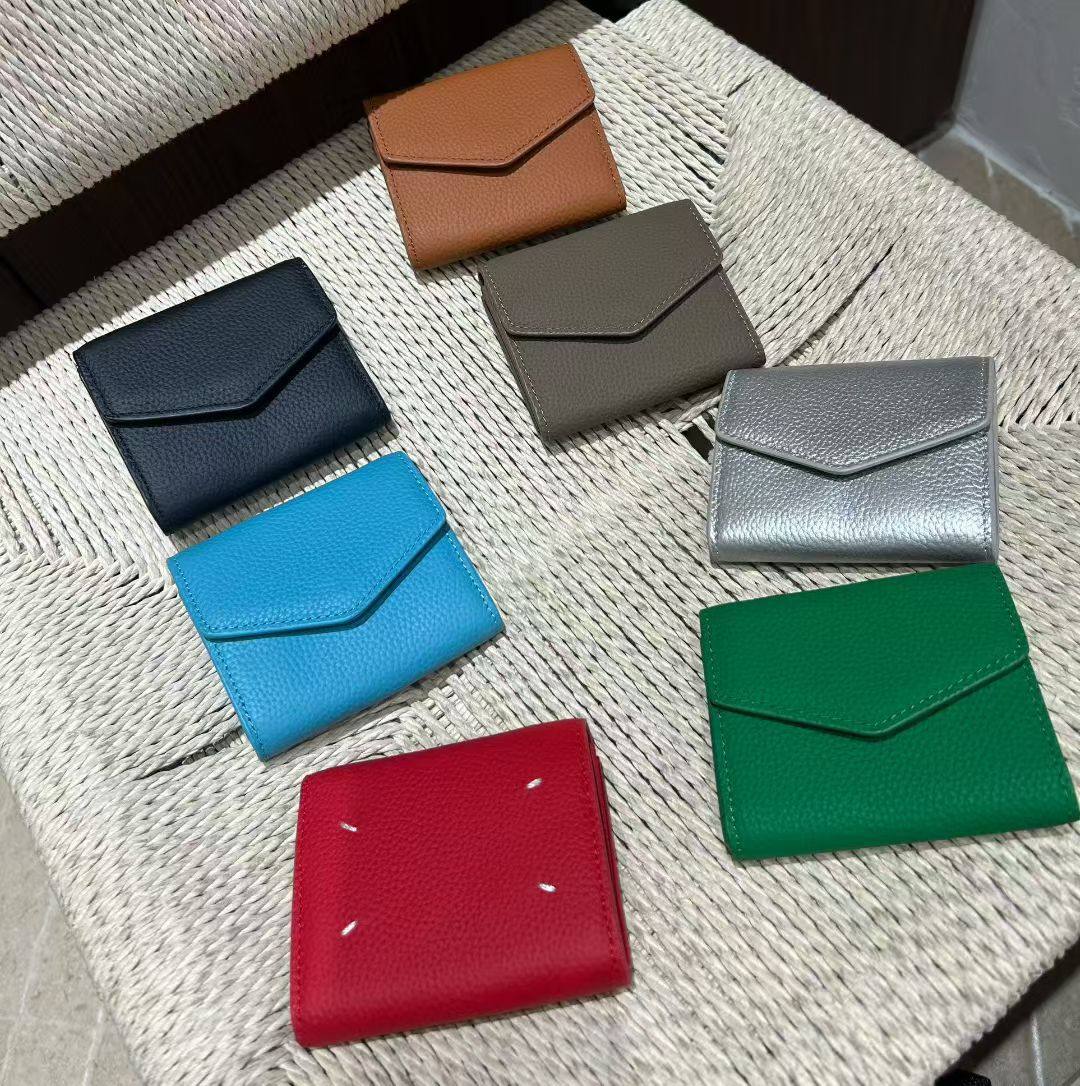 2025新款真皮零钱包男女式简约百搭小众设计多隔层短款钱包卡包,箱包皮具/热销女包/男包,钱包,淘宝优惠券,粉丝福利购,淘宝优惠卷