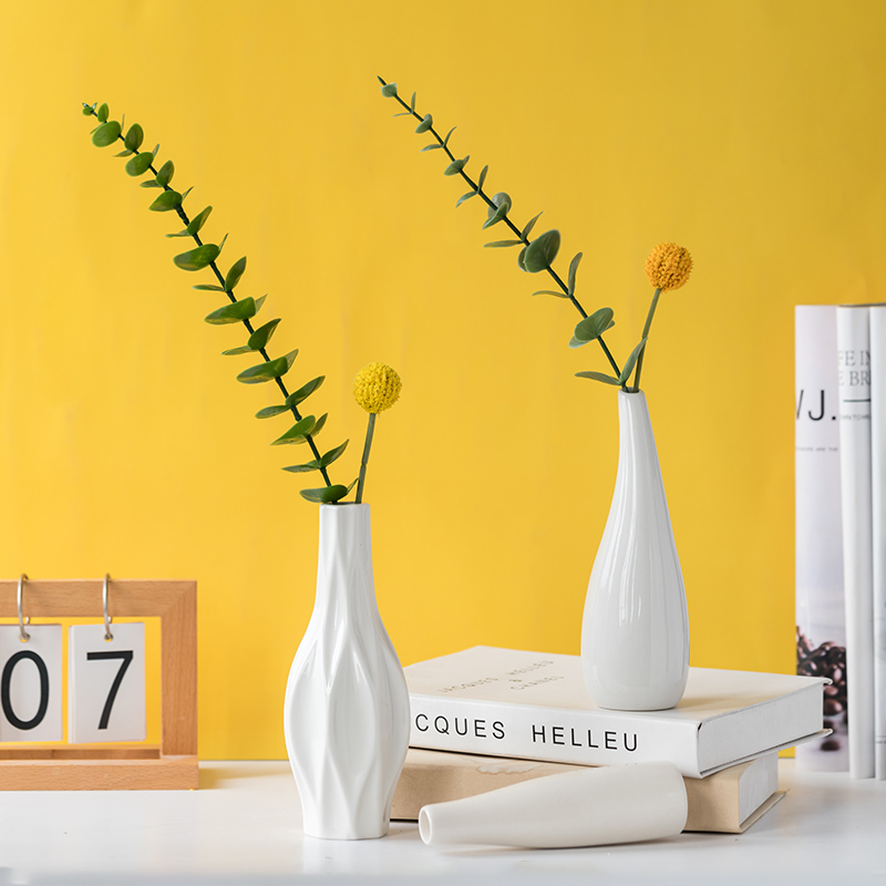 ins客厅陶瓷花瓶北欧插花装饰品