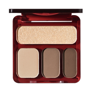 CCSHEER柚子小西顺其自然四色眼影综合盘细腻晕染百搭自然全色号