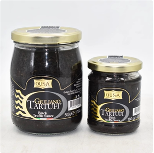 意大利欧萨黑松露调味酱500g 黑菌酱黑松露酱粉油复合调味