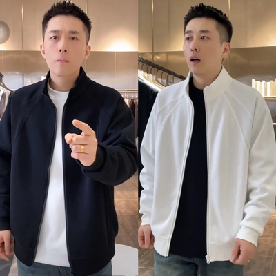 重磅开衫卫衣外套休闲运动夹克