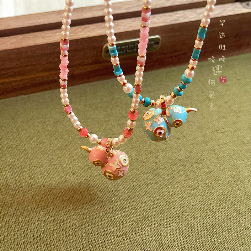 葫芦长款项链复古小众