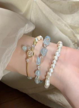 天然淡水珍珠手链轻奢高级感