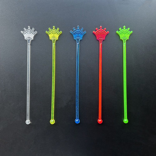 调酒棒塑料PS透明搅拌棒一次性咖啡奶茶店酒吧调酒器调酒工具