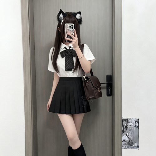 36cm狗短JK姬物语超短裙学院风裙