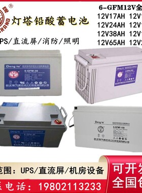 灯塔蓄电池6-GFM-12V65AH38AH100AH150AH200AH UPS/EPS直流屏专用